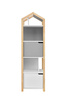Manhattan Joey gray bookcase