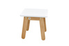  Woody snow/ timeless white stool