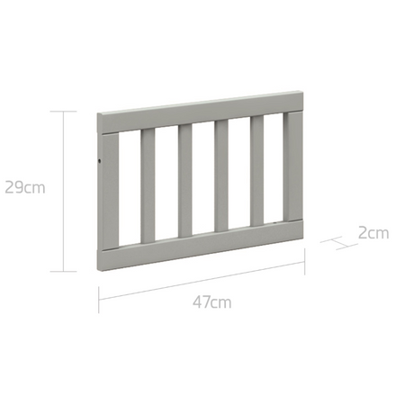 Bellamy Lotta toddler bed rail gray