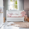 Royal  timeless white cot bed 70x140 / sofa bed 70x140