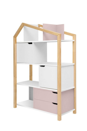 Manhattan Phoebe flamingo bookcase