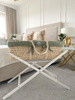 Set: Moses Basket Meeko with mattress+stand+textiles Khaki