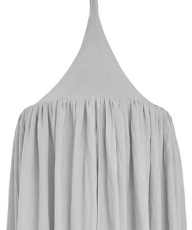 Stone gray lniany baldachim