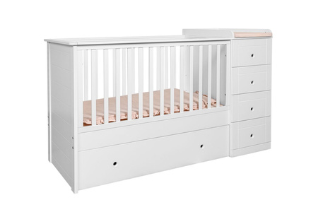 Paso Doble  łóżeczko 60x120 snow bliss