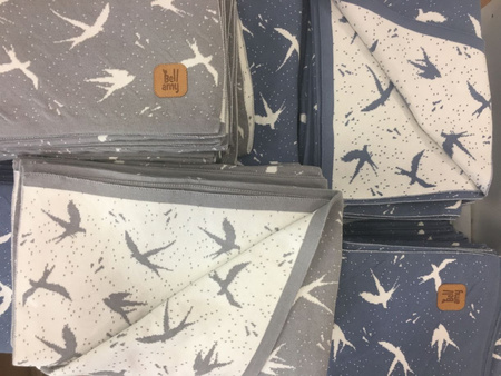 Fly Cotton Child's blanket Classic Gray