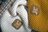Cotton rice weave child's blanket 80x100 honey