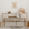 Versa Desk – modern youth desk in latte color