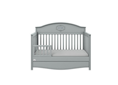 Good Night neutral gray bed 70x140
