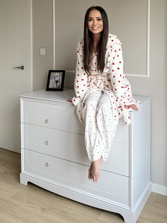 Royal timeless white komoda 4-szufladowa