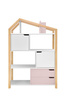 Manhattan Phoebe flamingo bookcase