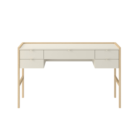 Versa Desk – modern youth desk in latte color