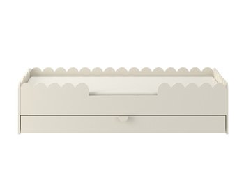 Book Nook latte Kinderbett im Montessori-Stil 80x160 mit Schublade