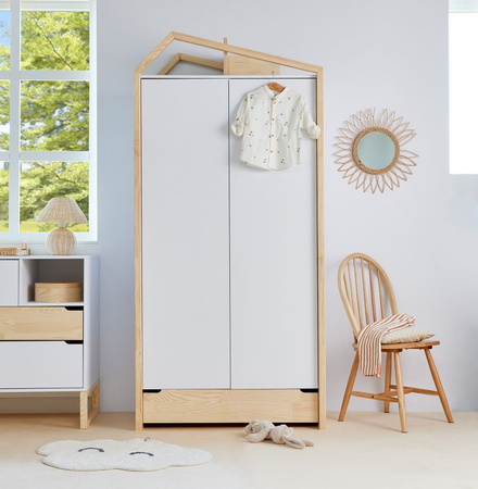 Tatam  2-door wardrobe