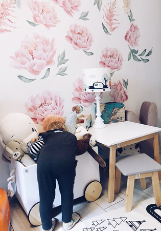 Woody stolik elegant white