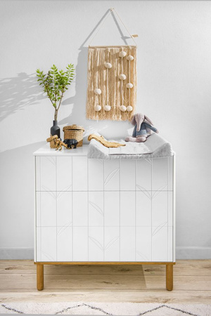 Toteme botanic Drei-Schubladen-Kommode