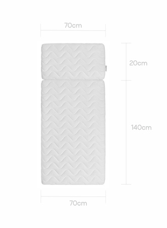 Mattress 70x140 + 70x20