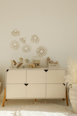 Lotta snow 6-drawer chest