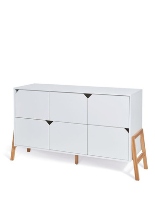 Lotta snow 6-drawer chest
