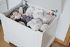 Ines elegant white toybox