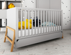 Lotta gray cot/toddler bed 70x140 with sofa bed function