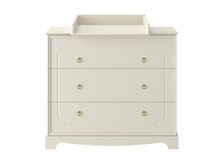 Royal latte 3-drawer chest
