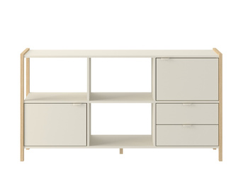 Versa LOW Bookcase – modern low bookcase for kids’ and teens’ rooms