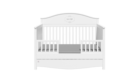 Bellamy Good Night Bettgitter für Kleinkinder snow bliss