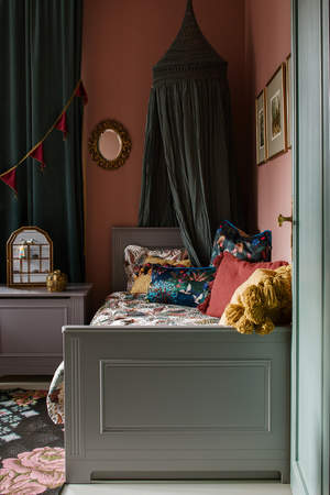 Ines neutral gray Bett 90x200