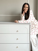 Royal  timeless white 4-drawer chest