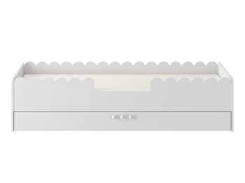 Book Nook snow łożko dziecięce  w stylu Monetssori 80x160 z szufladą