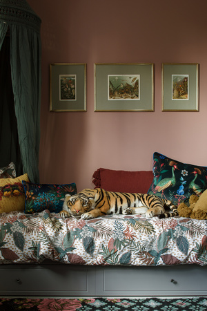 Ines neutral gray Bett 90x200